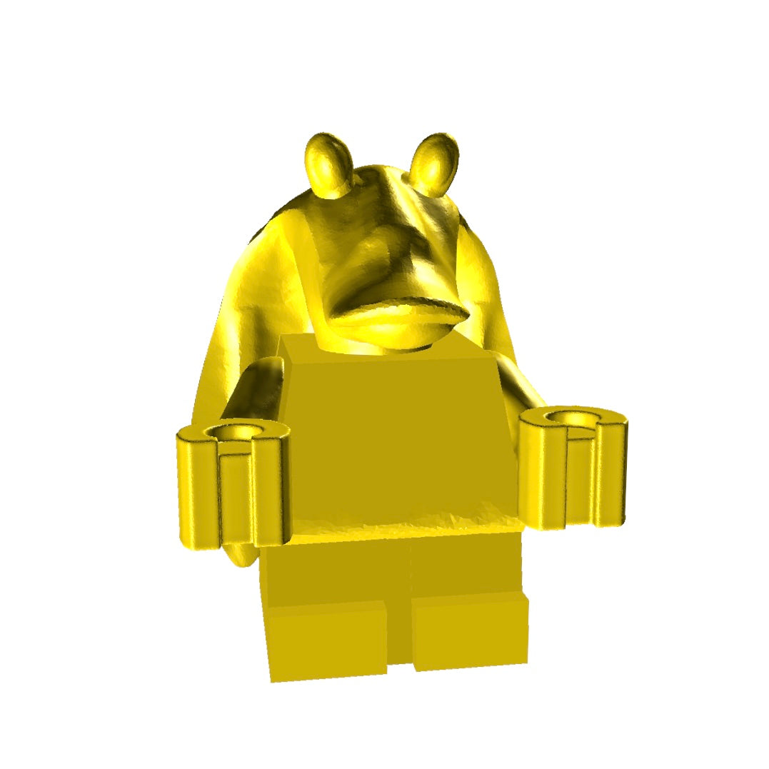 Custom Lego Baby Gungan figure RESIN PRINTED