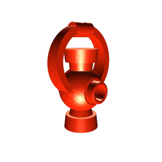 Custom Lego Red Lantern Power Battery UV PRINTED
