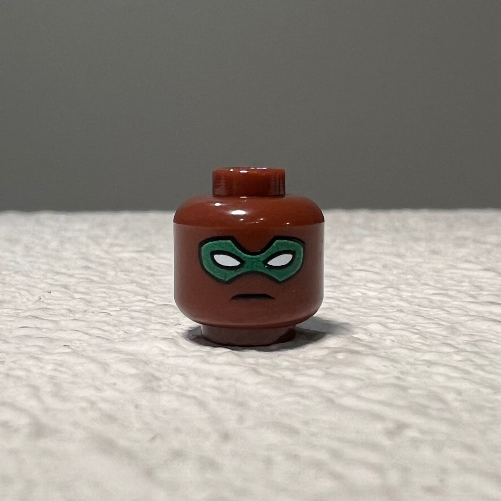 Green Bird neutral mask HEAD ONLY
