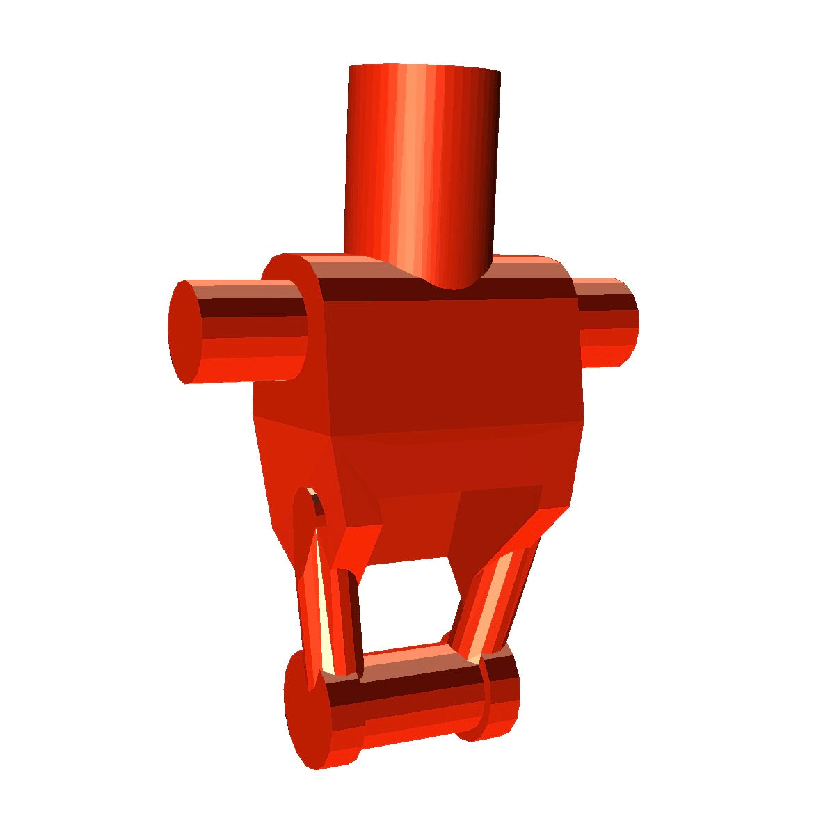 Block Head Compatible Robot/Droid Body