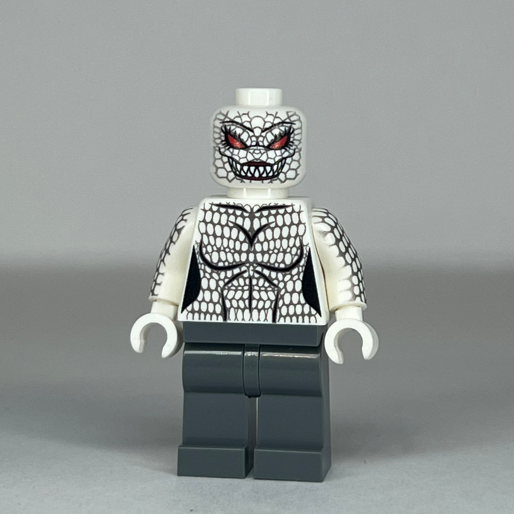 Color Croc white FULL FIGURE GLOW HEAD INCLUDED