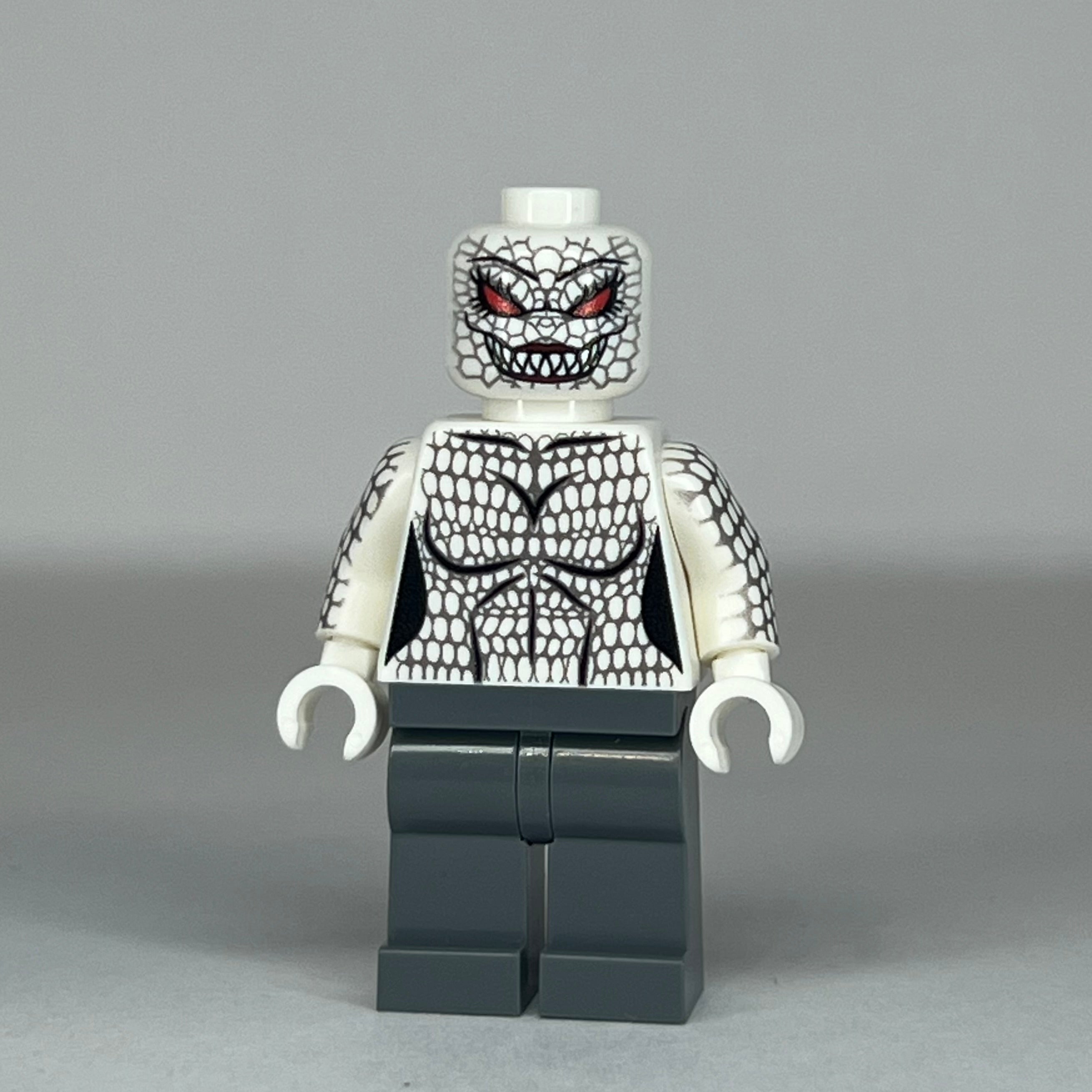 Color Croc white FULL FIGURE GLOW HEAD INCLUDED