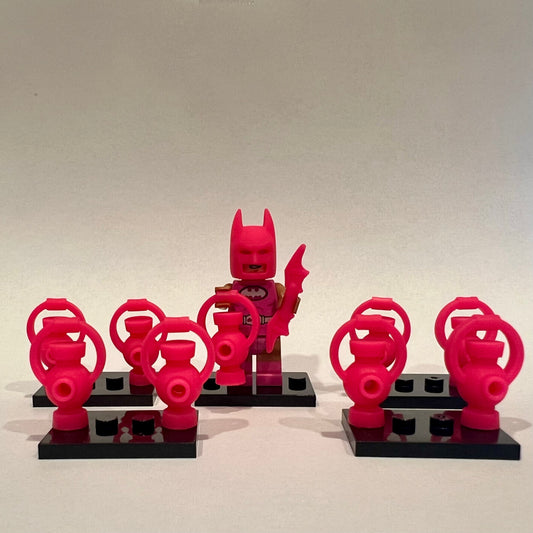 Custom Lego Pink Batarang UV PRINTED