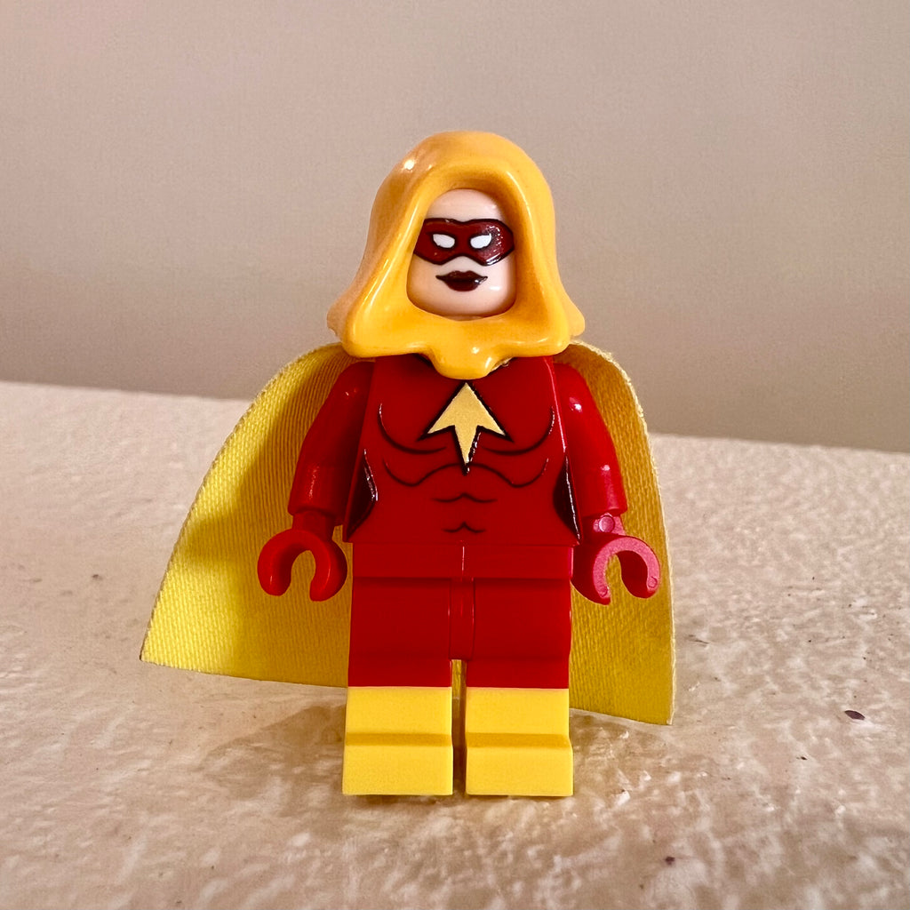 Quick Archer dual molded legs, injection molded hood, new reproduction cape