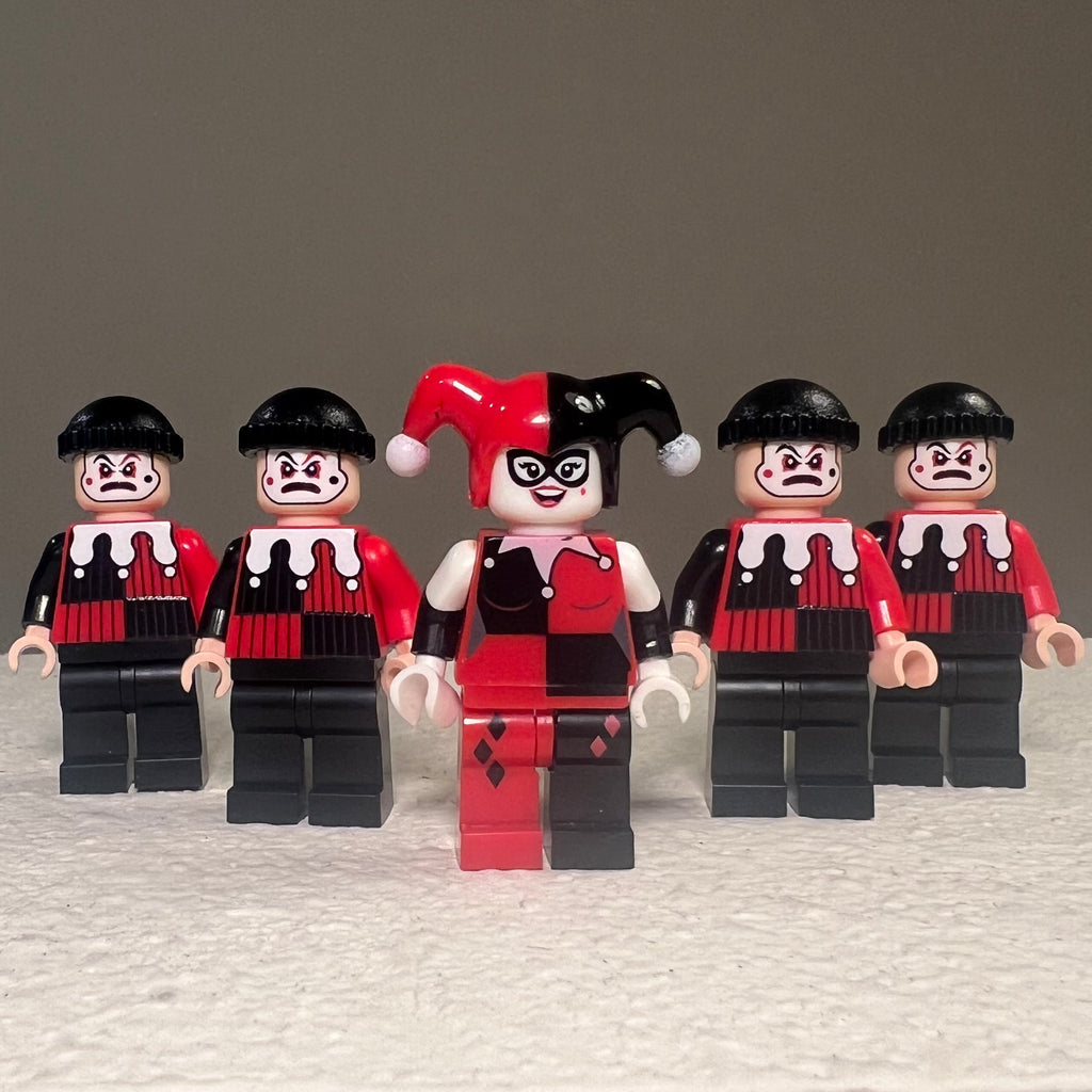 Black and Red Henchmen full figure - back printing