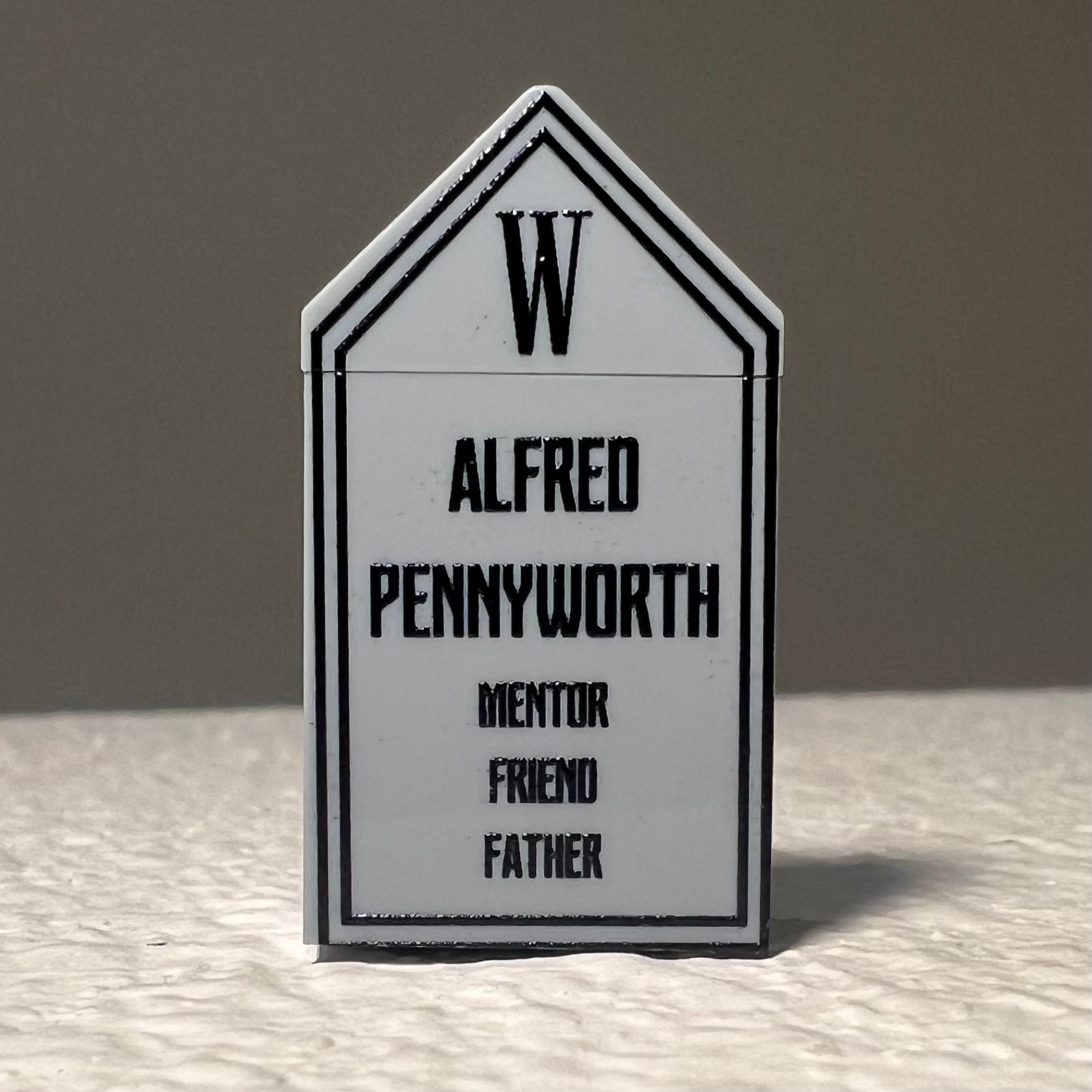 Gravestone dead butler