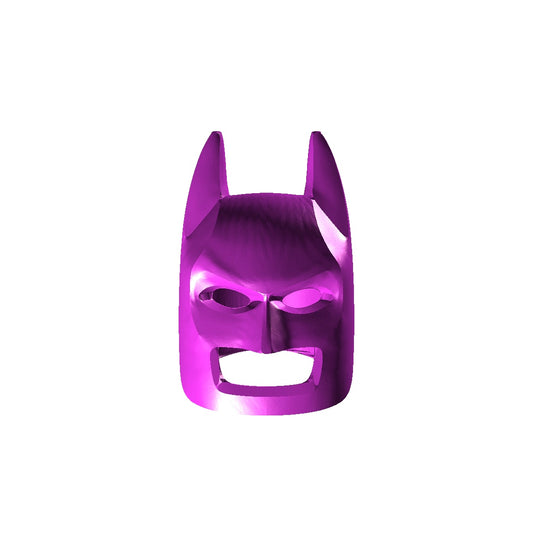 Custom Lego neon pink Batman helmet cowl RESIN PRINTED